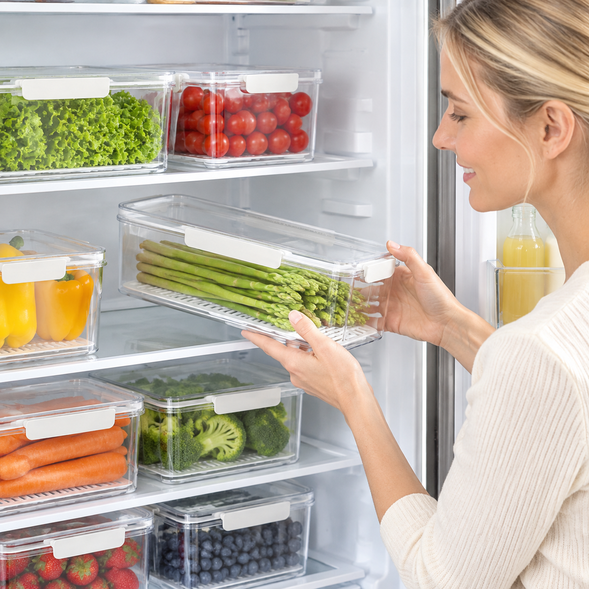 Glass Food Storage Container