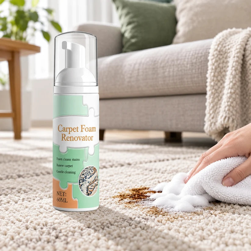 Carpet and Fabric Cleaning Foam